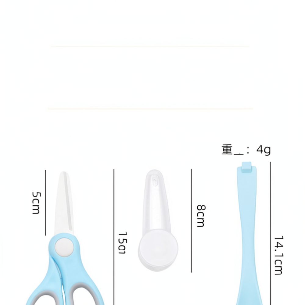Kitchen Helper Gadgets - Infant Food Scissors Ceramic Blade Kitchen