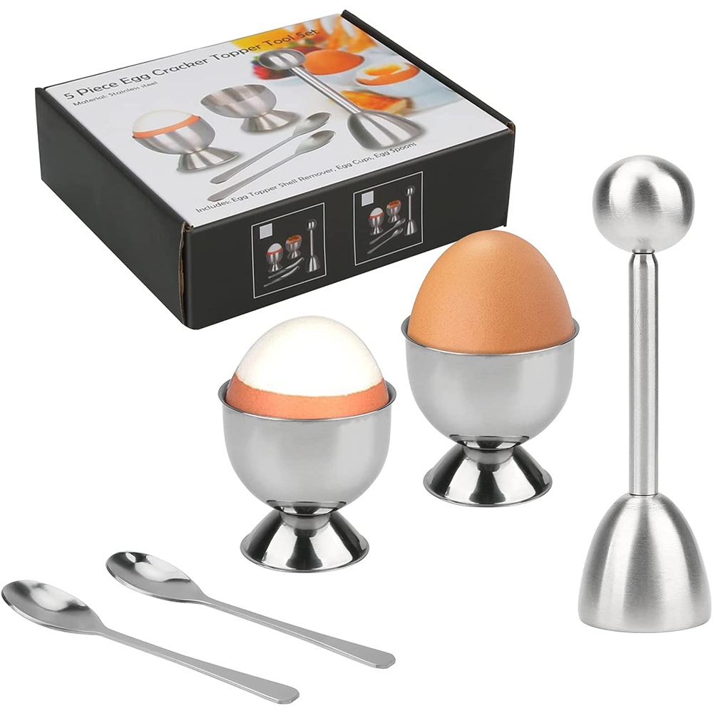 LMETJMA Egg Cracker Topper Set - Egg Separator Tool review and price