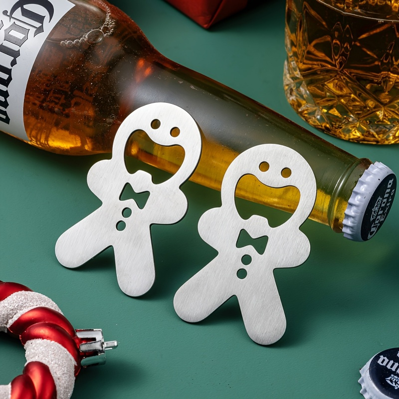 Gingerbread Man Bottle Opener  - Kitchen Gadgets For Men review and price