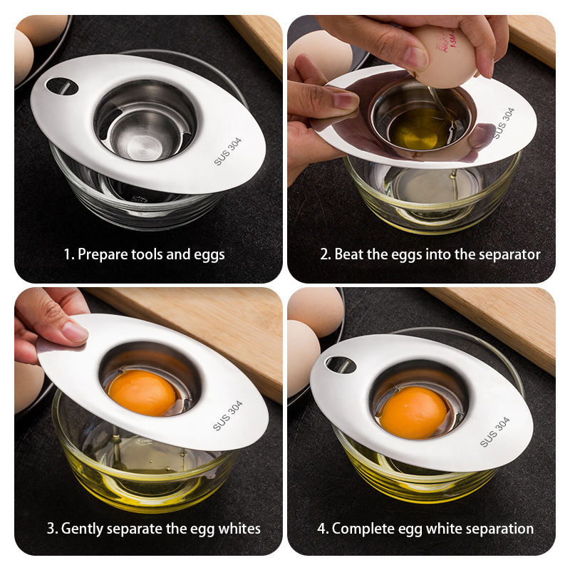 Stainless Steel Egg White Sepa - Egg Separator Tool review and price