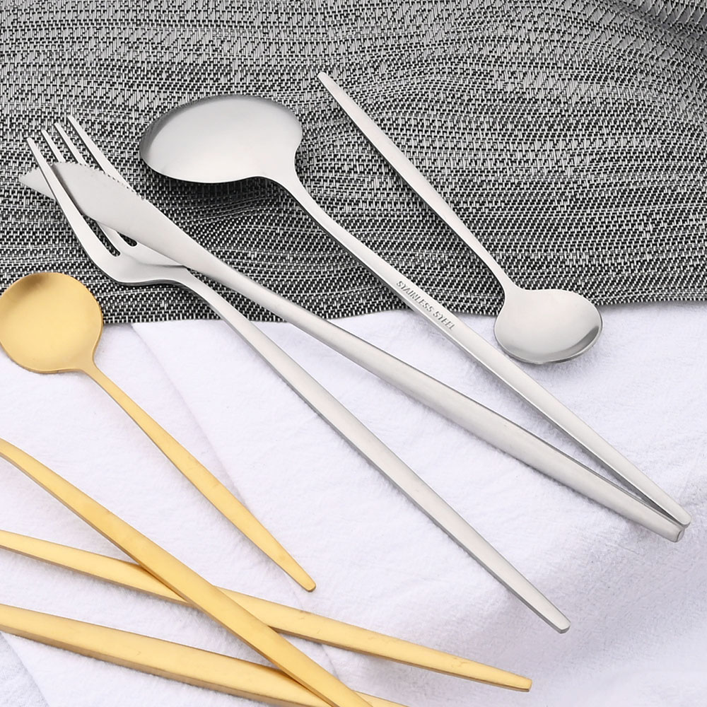 6Pcs Small Matte Spoon Tea Cof - Kitchen Gadgets Gold review and price