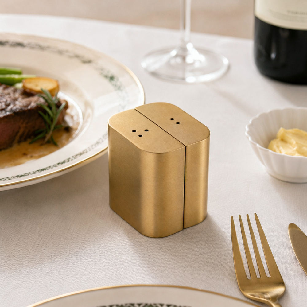 Gold Stainless Steel Spice Con - Kitchen Gadgets Gold review and price